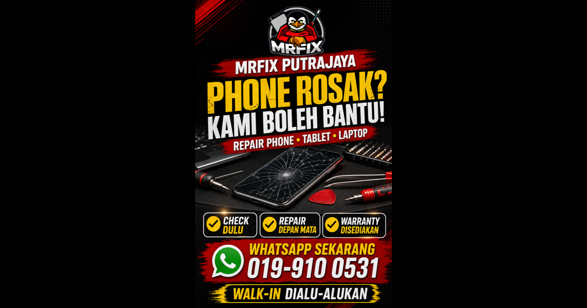 MRFIX Putrajaya urgent phone repair featured image