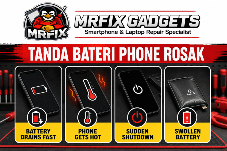 Tukar Bateri Phone Shah Alam dan Kawasan Berdekatan | MRFIX
