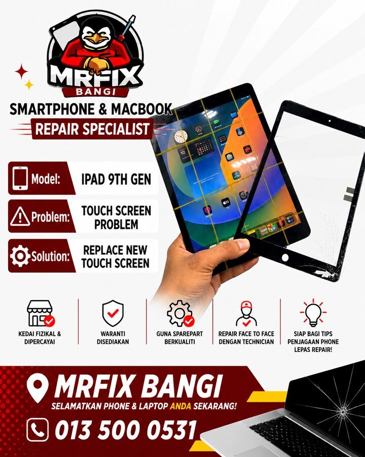 Ujian slot SIM dan rangkaian telefon di Bangi