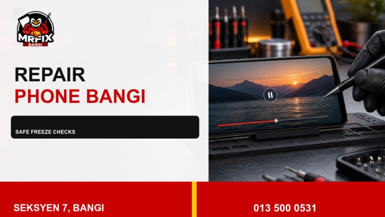 Repair Phone Screen Freeze Bangi: Safe Checks Before Diagnosis — featured image