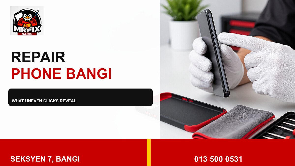 Repair Volume Button Phone Bangi: What Uneven Clicks Can Reveal — featured image