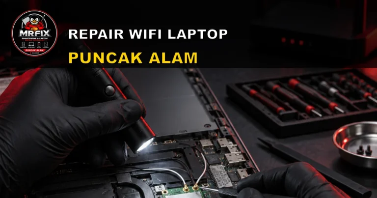 Urutan Diagnosis WiFi Laptop Daripada Rangkaian ke Adapter